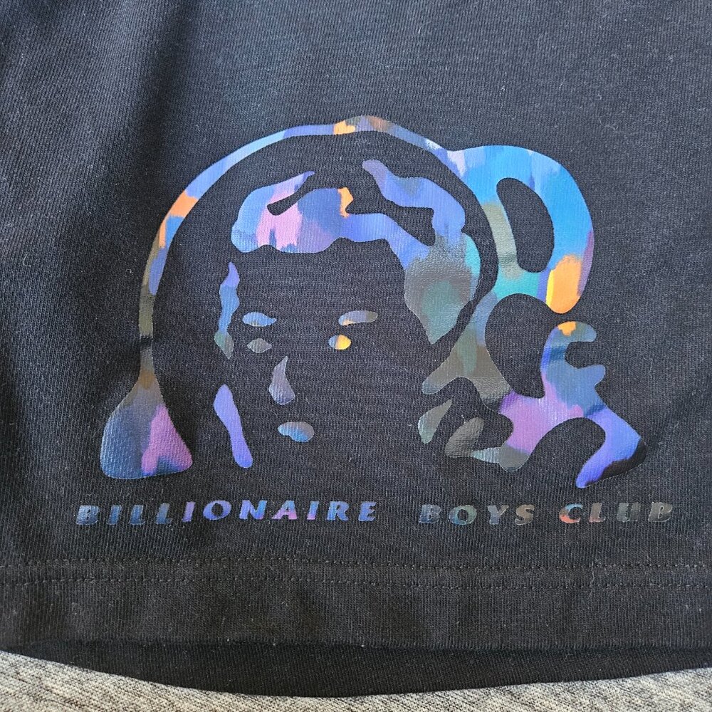 Billionaires Boys Club Shorts Men XXXL Knit Zip Pocket French Terry Astro Black - Picture 2 of 7